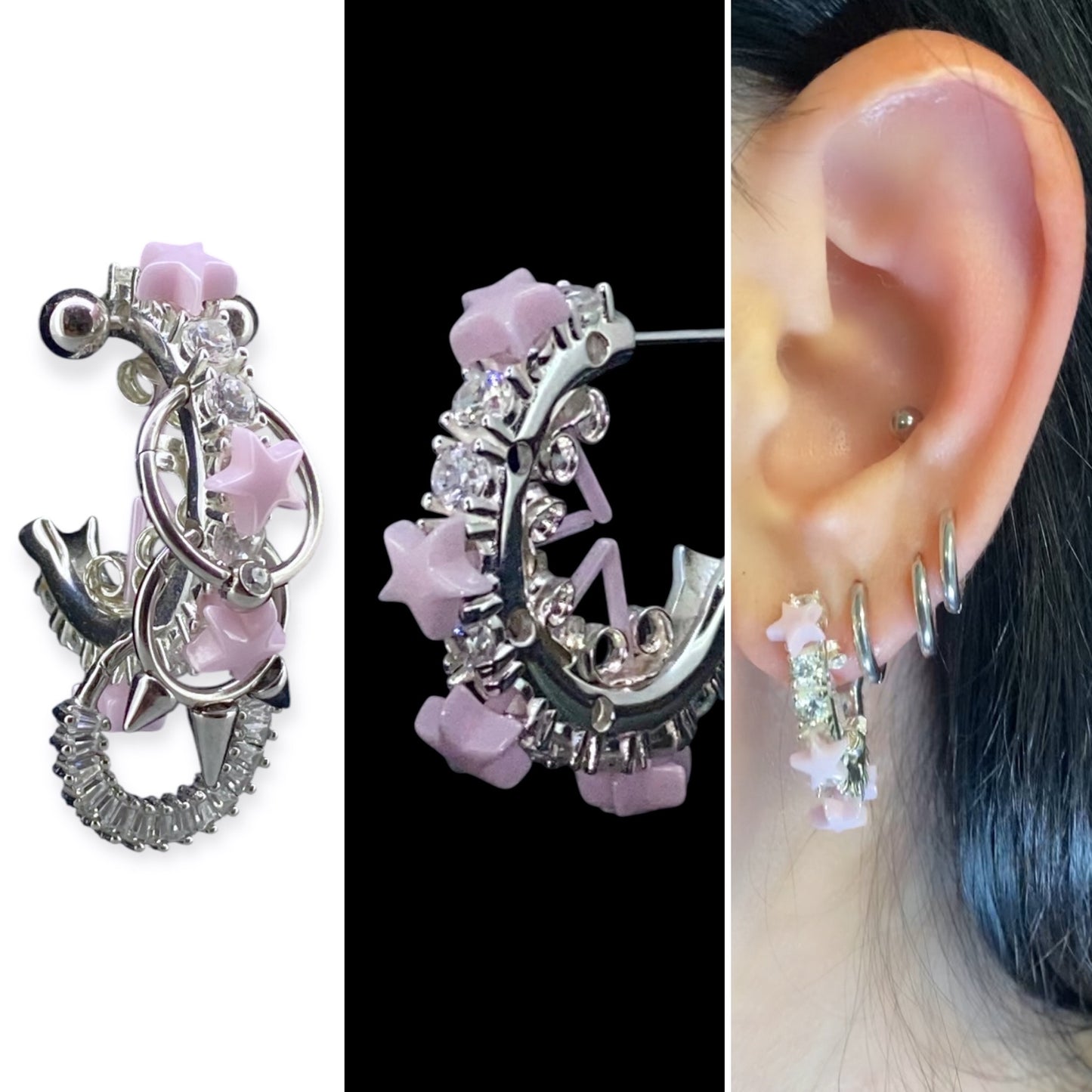 White Noise Earring - Starlight