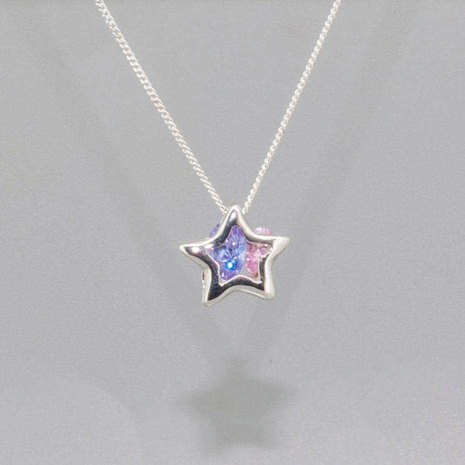 Twin Stars Necklace