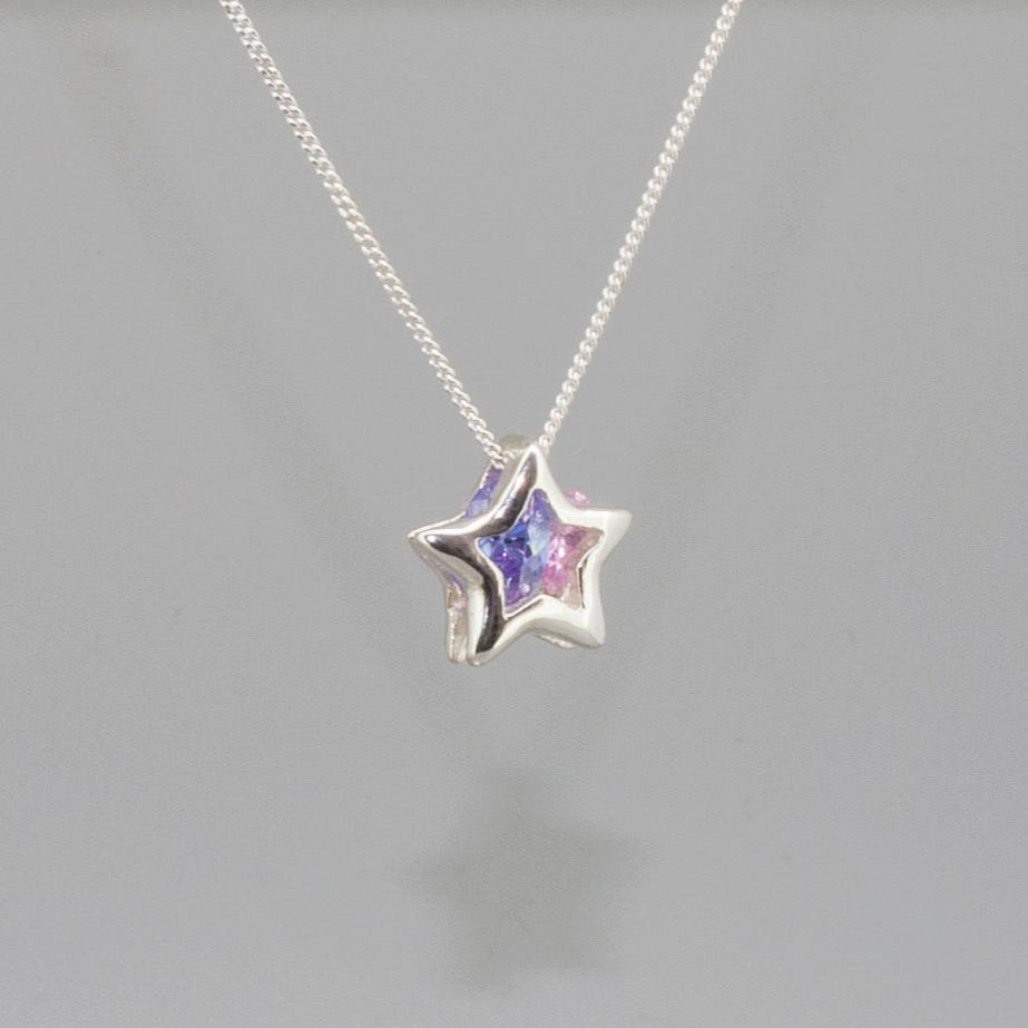 Twin Stars Necklace