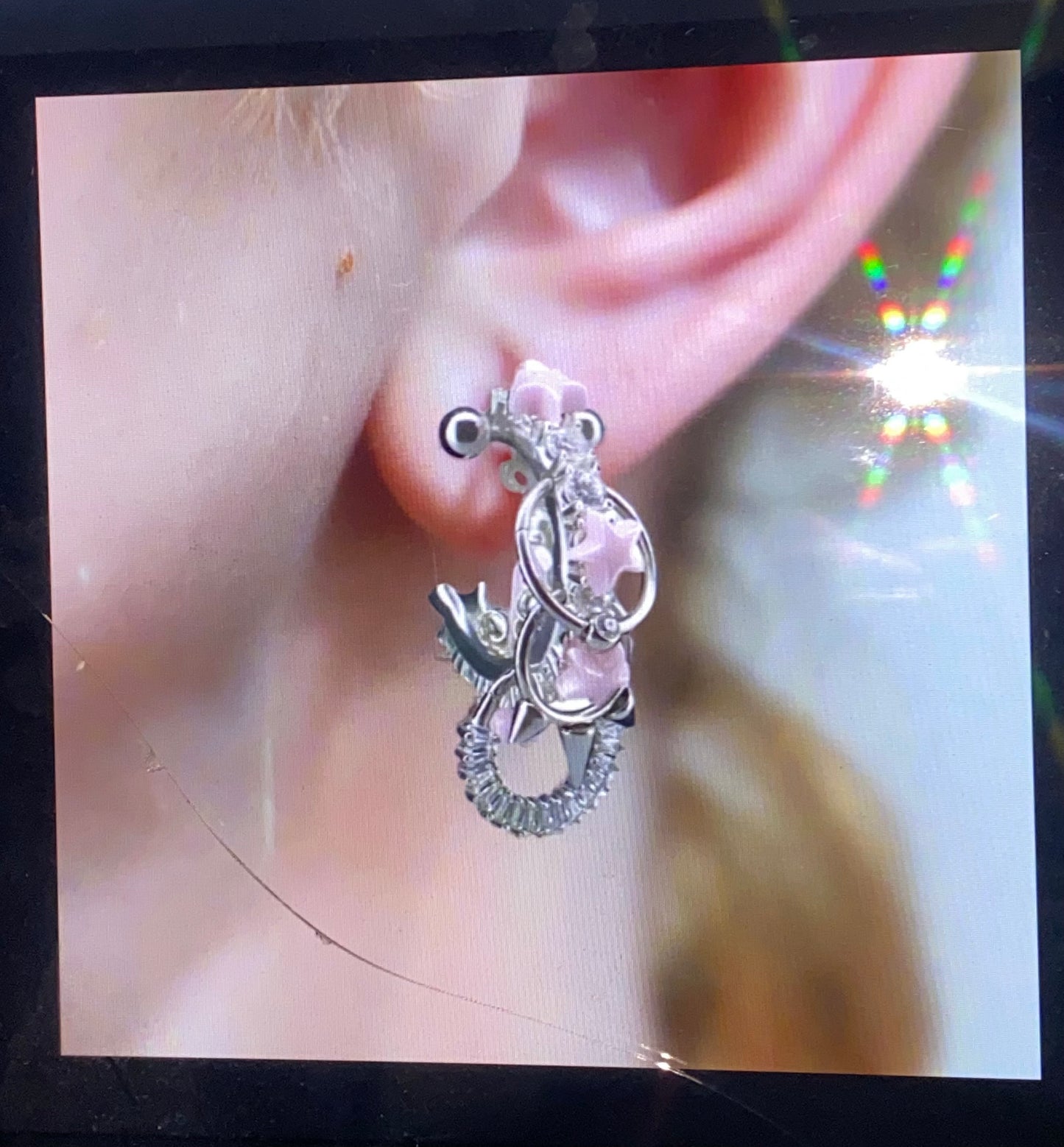 White Noise Earring - Starlight