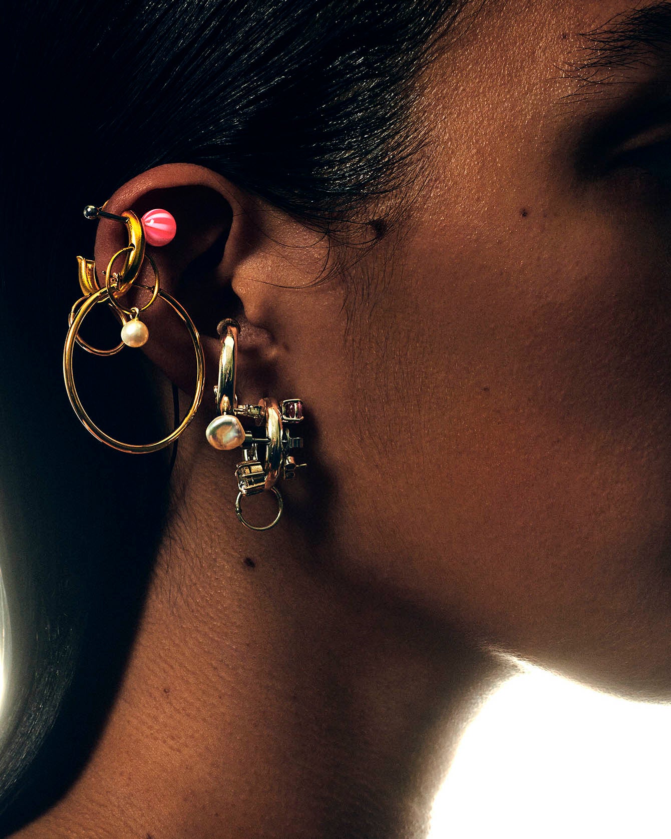 Earring Earring 4 Studs - Gold Plated