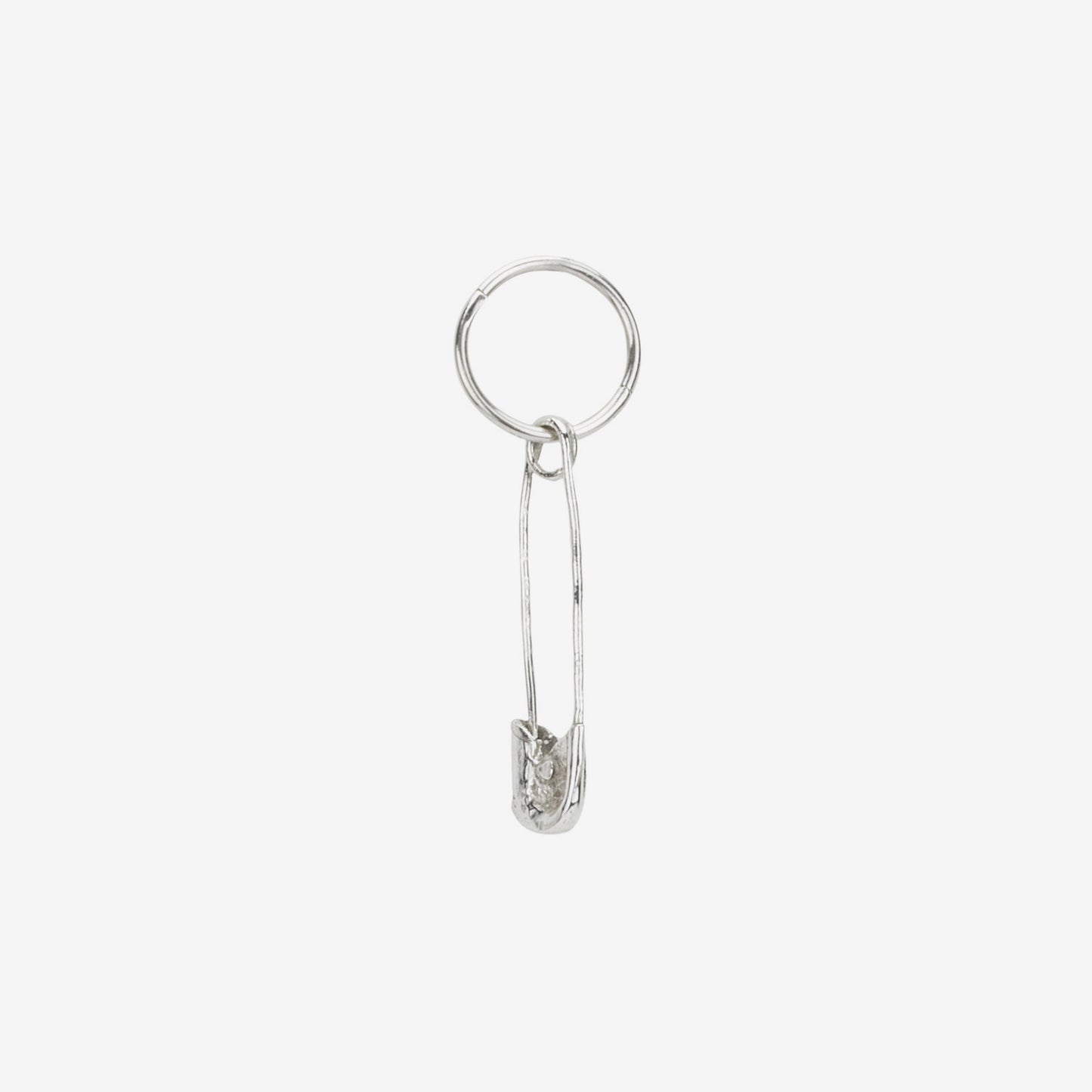 Safetypin Earring - Silver
