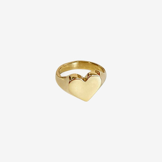 Heart Signet - Gold- Wholesale